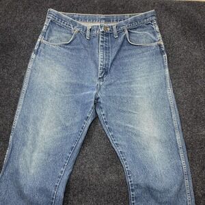 Vintage Rustler Jeans Mens 36x30 Blue Medium Wash Denim Straight Leg USA Casual